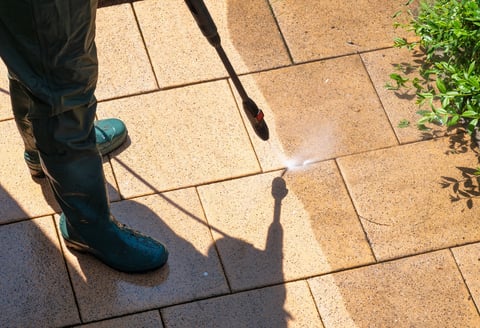 Pressure washing service